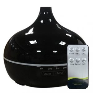 Remote Controlled Dark Colored Cool Aroma Diffuser