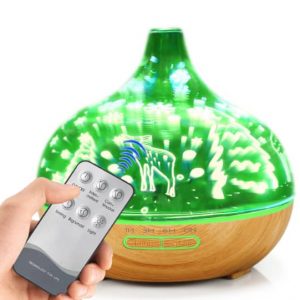 Remote Controlled Multicolor Cool Aromatic Humidifier